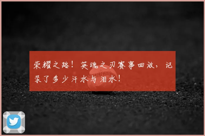 荣耀之路！英魂之刃赛事回放，记录了多少汗水与泪水！
